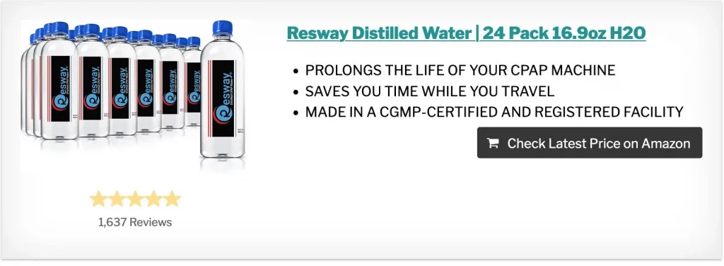 Buy Distilled Water from Amazon